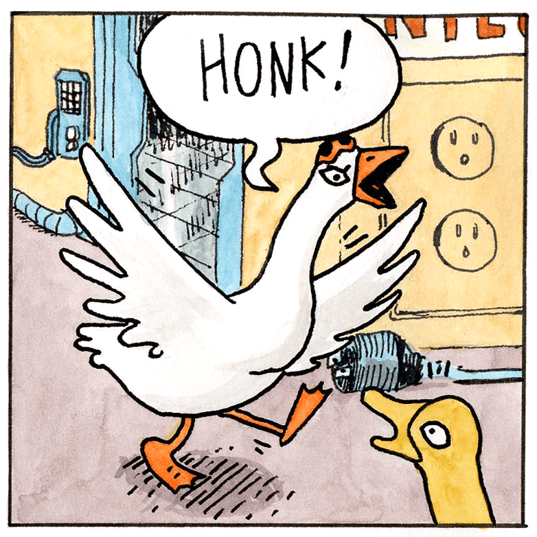 Time Duck Meets a Giant Robot - frame 10