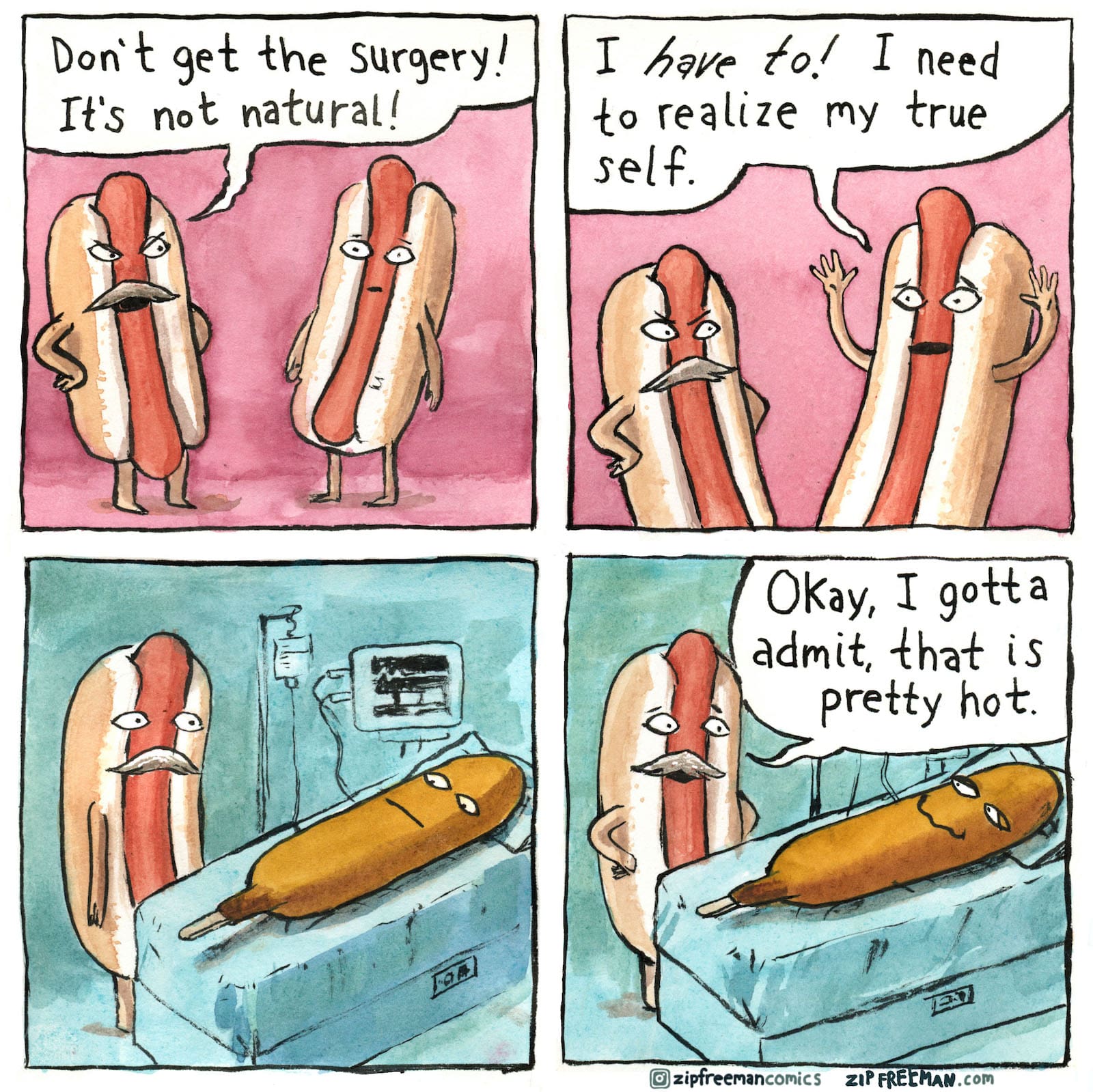 hot dog surgery